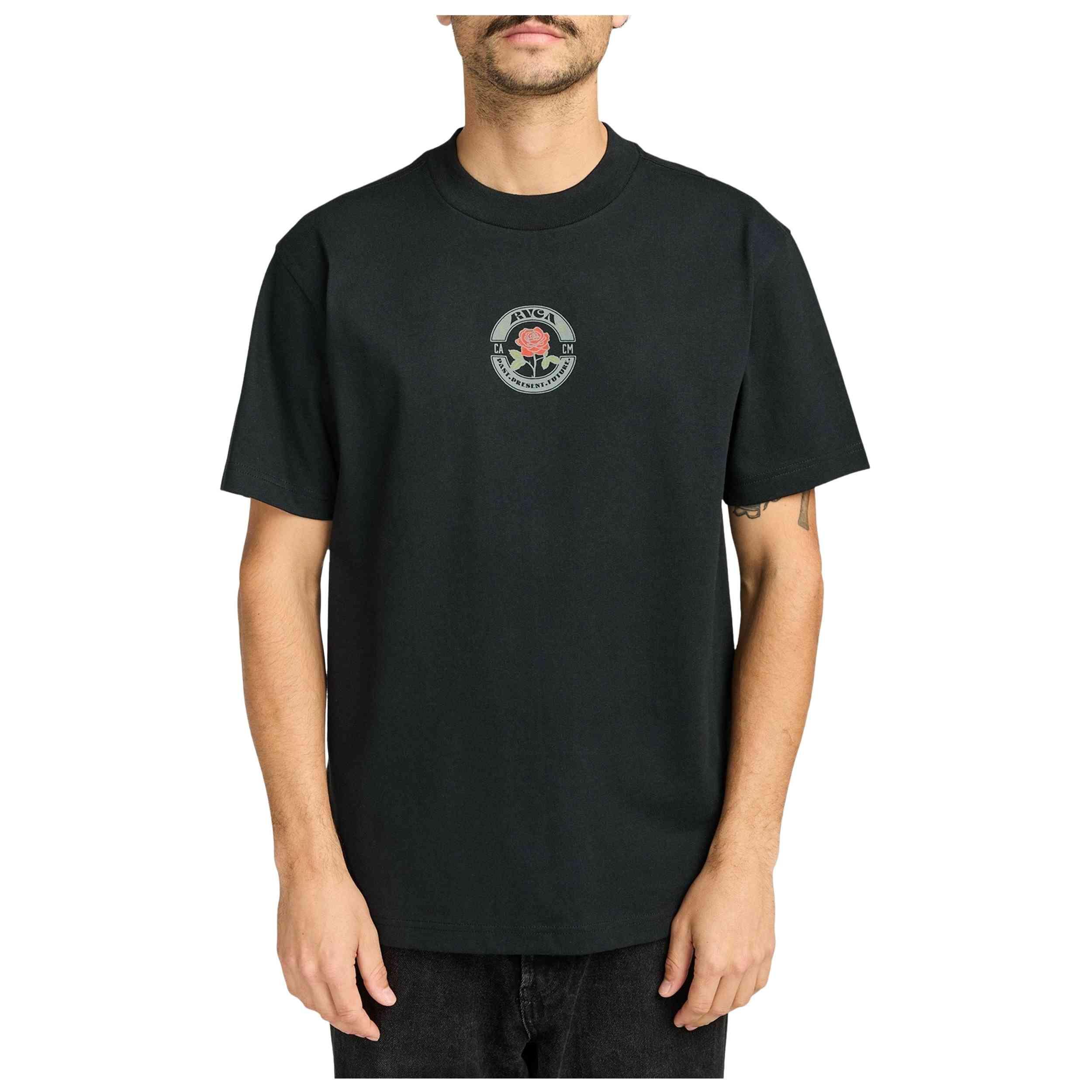 T-shirt met korte mouwen Rvca model EVYZT00281-BLK voor mannen 2/5