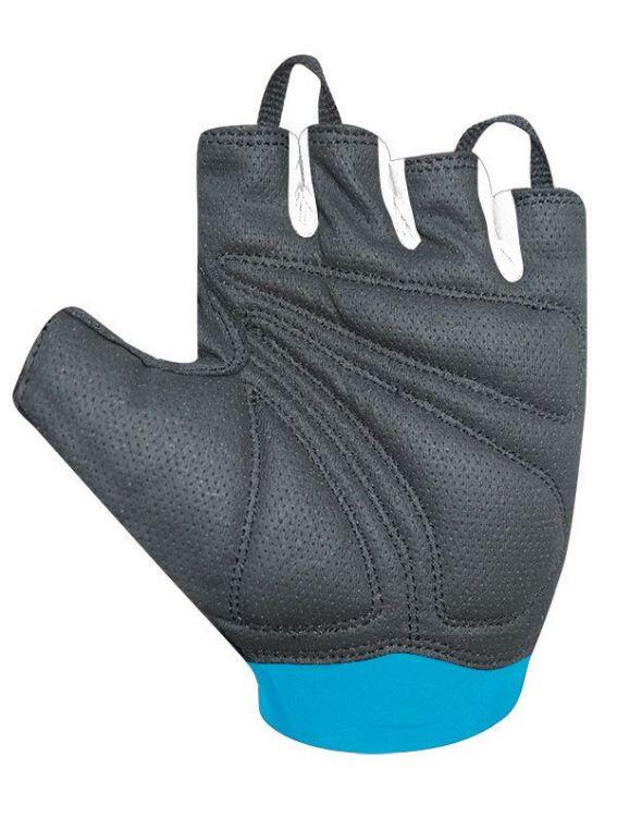 Handschuh Chiba Mistral kurz Gr. S / 7, schwarz/türkis 4/5