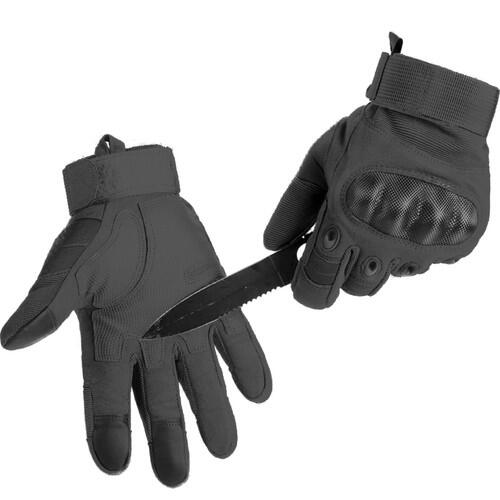 Manusi tactice anti-taiere, manseta cu velcro pentru fixare, anti-alunecare, L