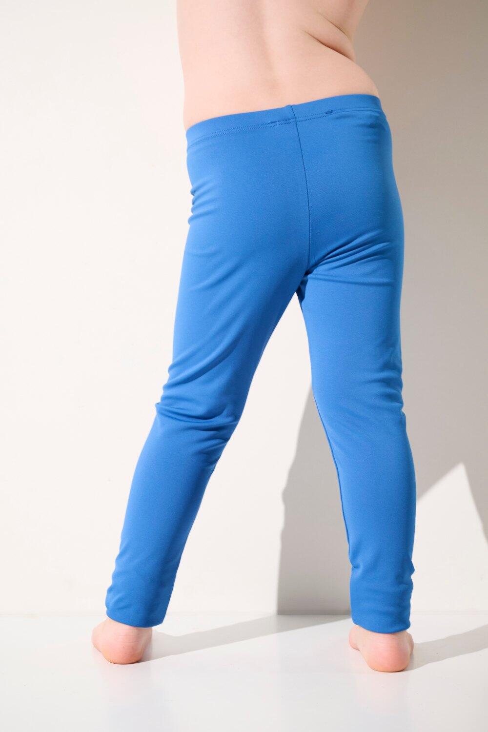 Legging de bain anti-UV Enfant (5-14 ans) Bleu, Fidji, UPF 50+ 3/6