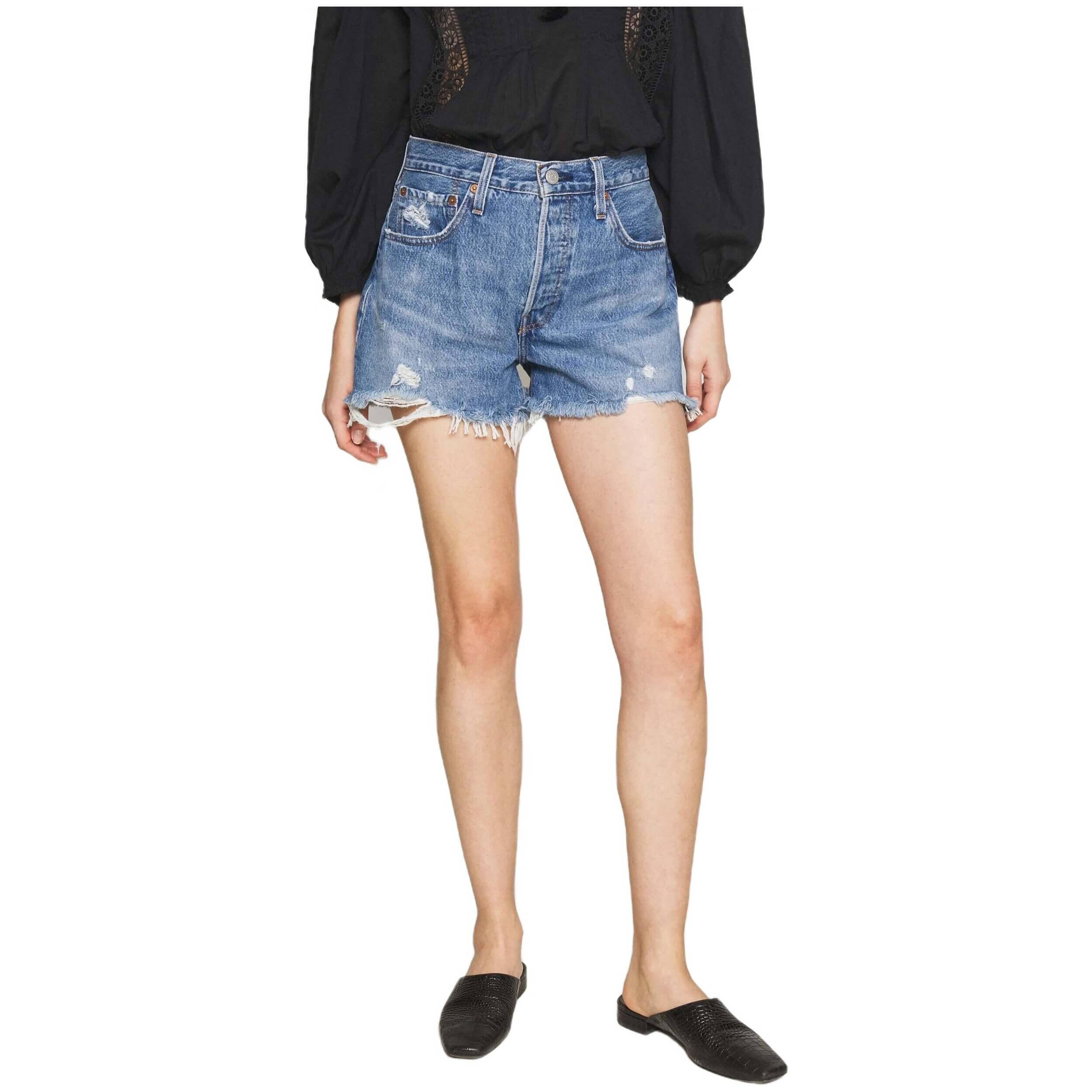 Short Levi's modèle 56327-0081 pour femmes 1/5