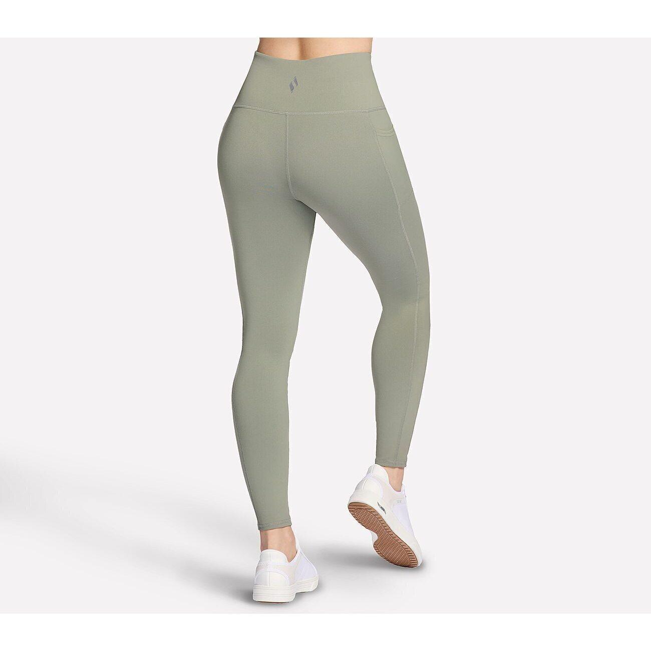Collants Skechers GO WALK High Waisted Legging, Gris, Femmes 2/4
