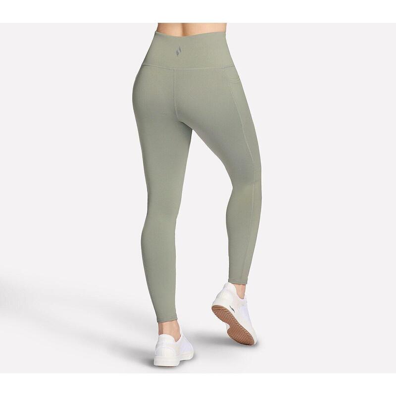 Colanti femei Skechers GO WALK High Waisted Legging, Gri