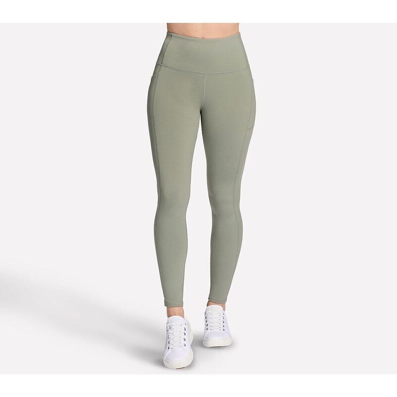 Colanti femei Skechers GO WALK High Waisted Legging, Gri