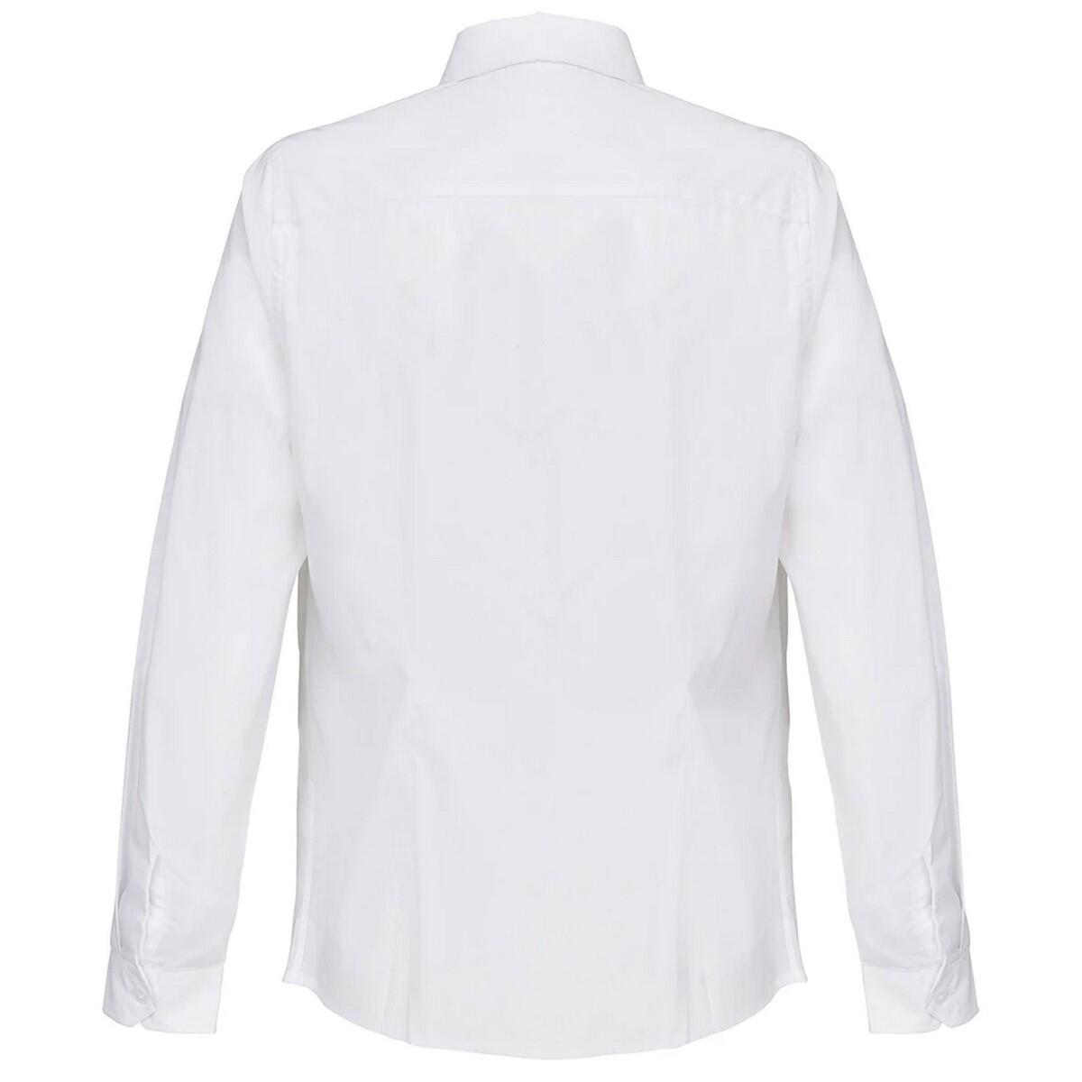 Camicia Popeline Manica Lunga Donna SOLS Bailey Bianco 2/4