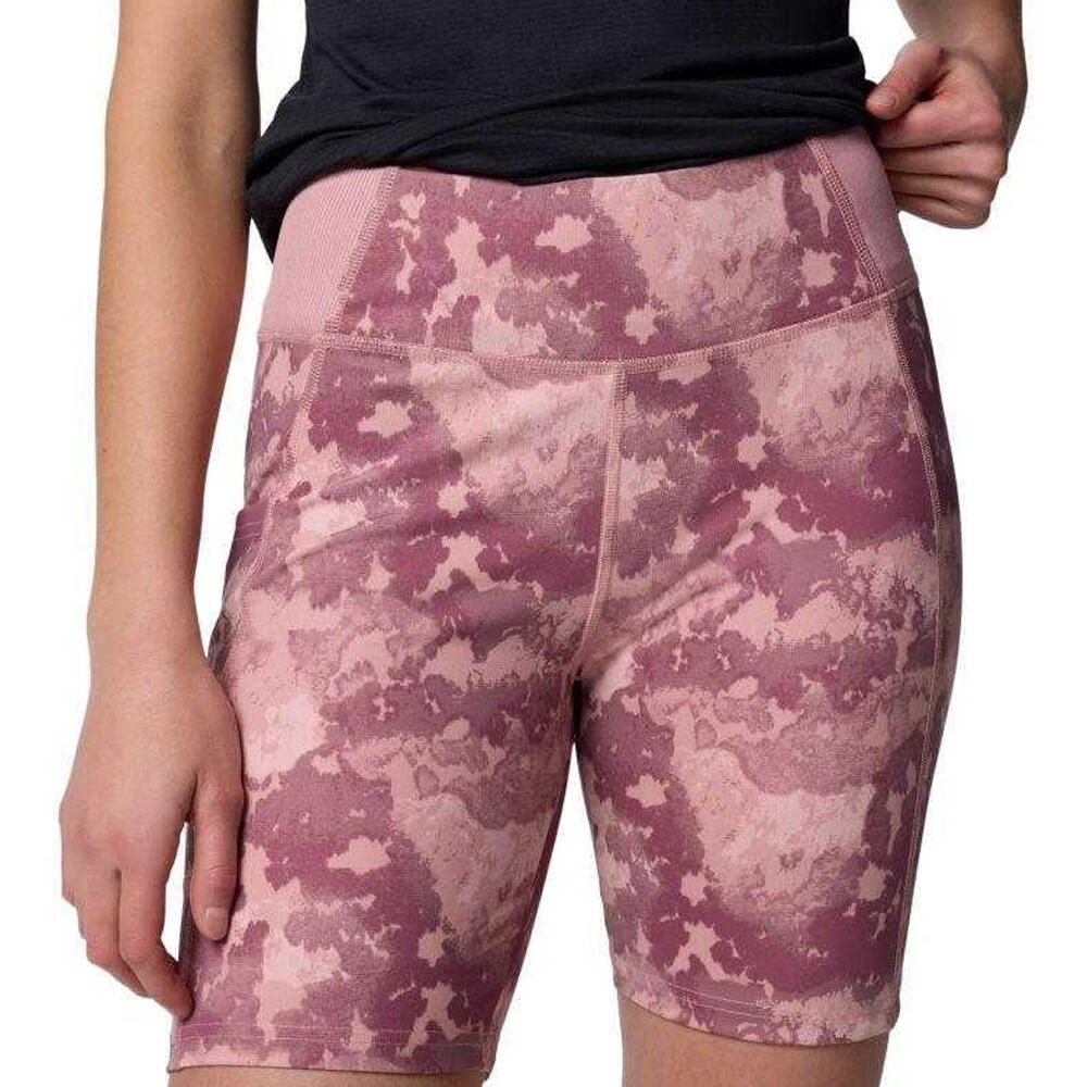 Pantaloncini Donna Columbia Boundless Trek Rosa 2/4