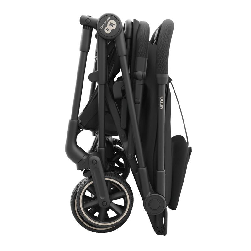 Kinderkraft NEBO cărucior pentru bebeluși MIDNIGHT BLACK