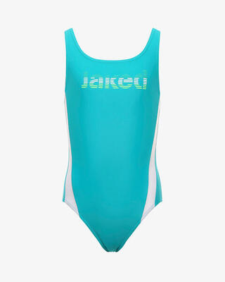 Blauw synthetisch zwempak voor meisjes