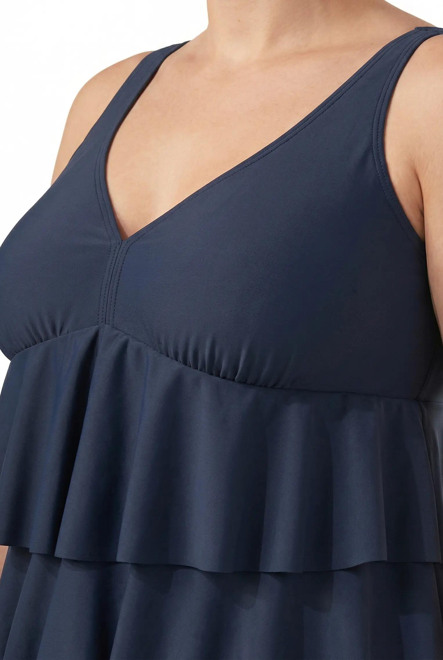 Damen Tankini Volants Softcups recycelt 8/13
