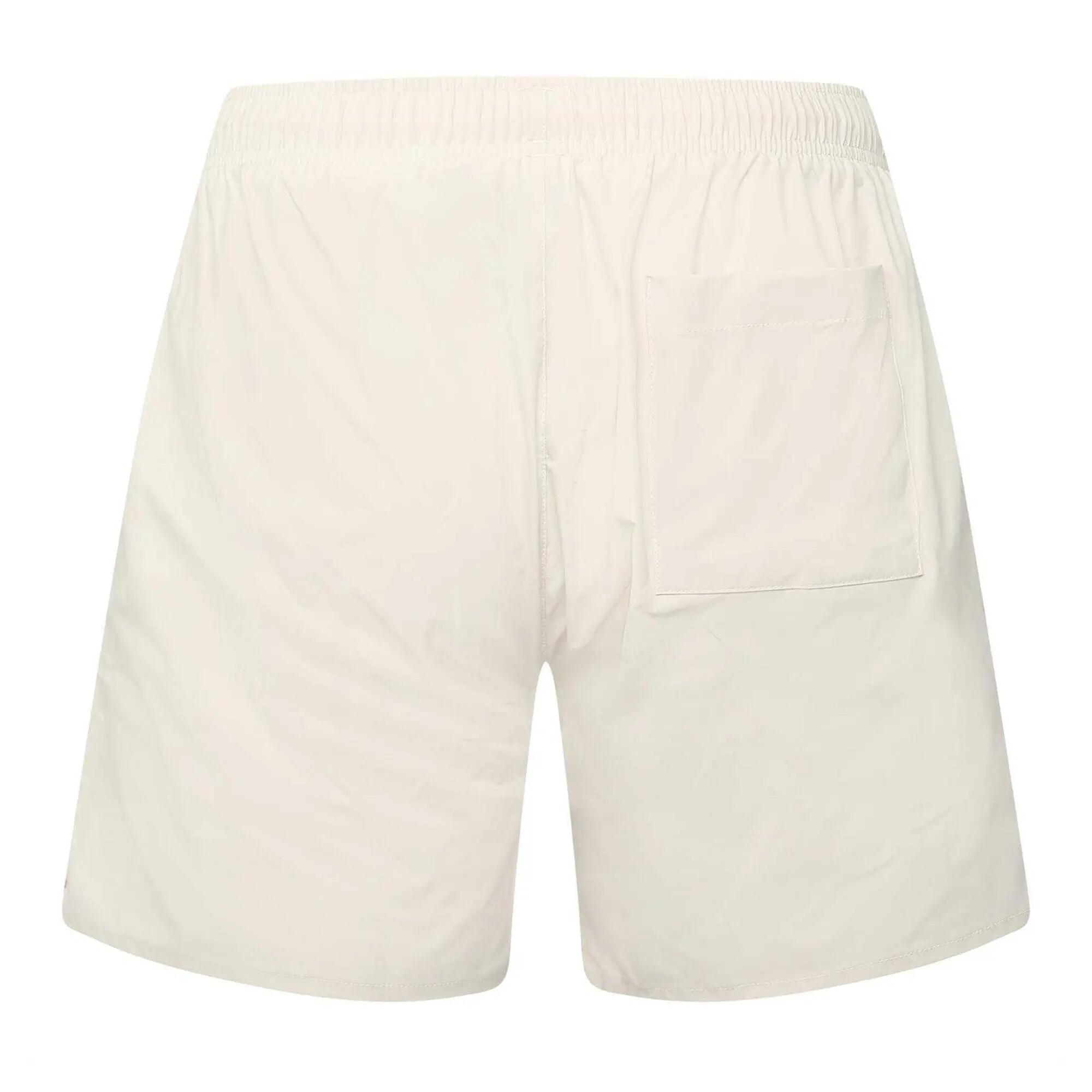 Mens Iconic Logo Swim Shorts (White) 2/2