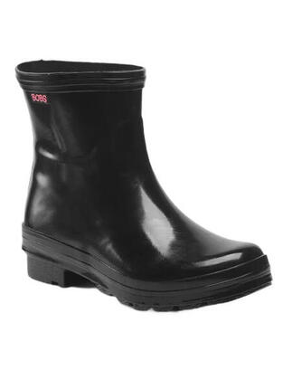 Skechers Kalosze Damskie Bobs Neon Niskie Czarne 38