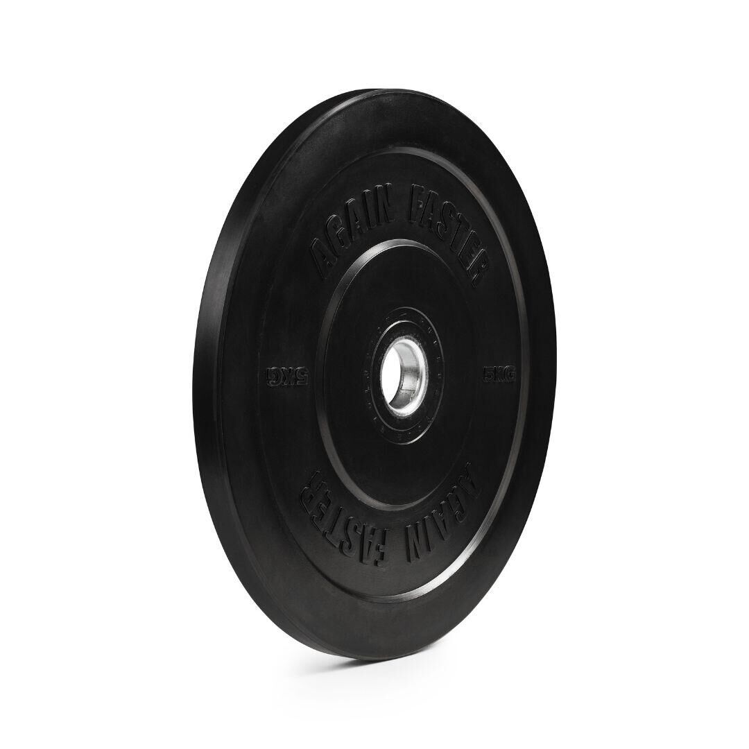 AGAIN FASTER Again Faster® Virgin Rubber Bumper Plates 5kg (Pair)