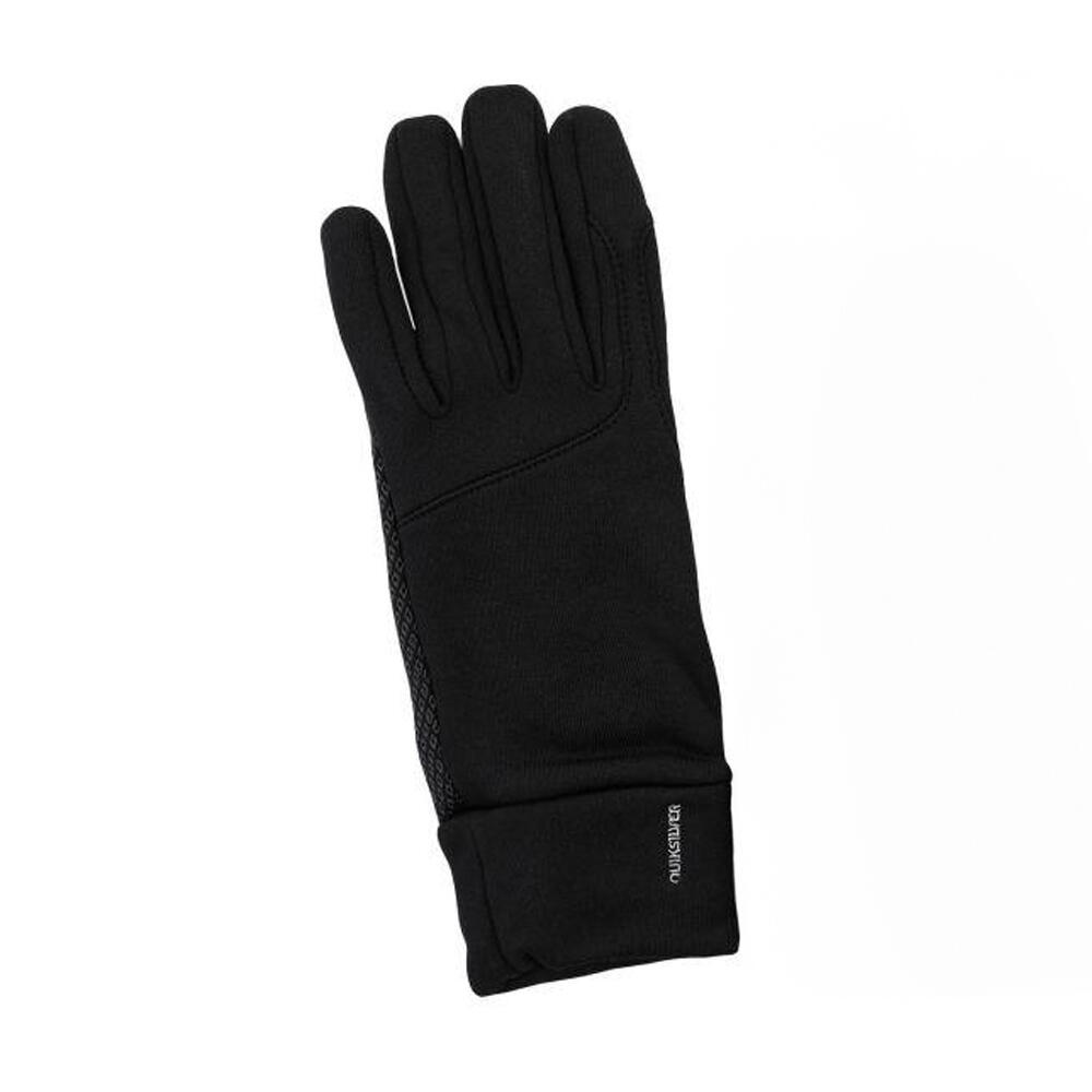 Repeat Print Gloves (Black)