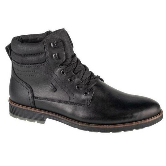 Męskie Skórzane Buty Do Kostki Z Logo