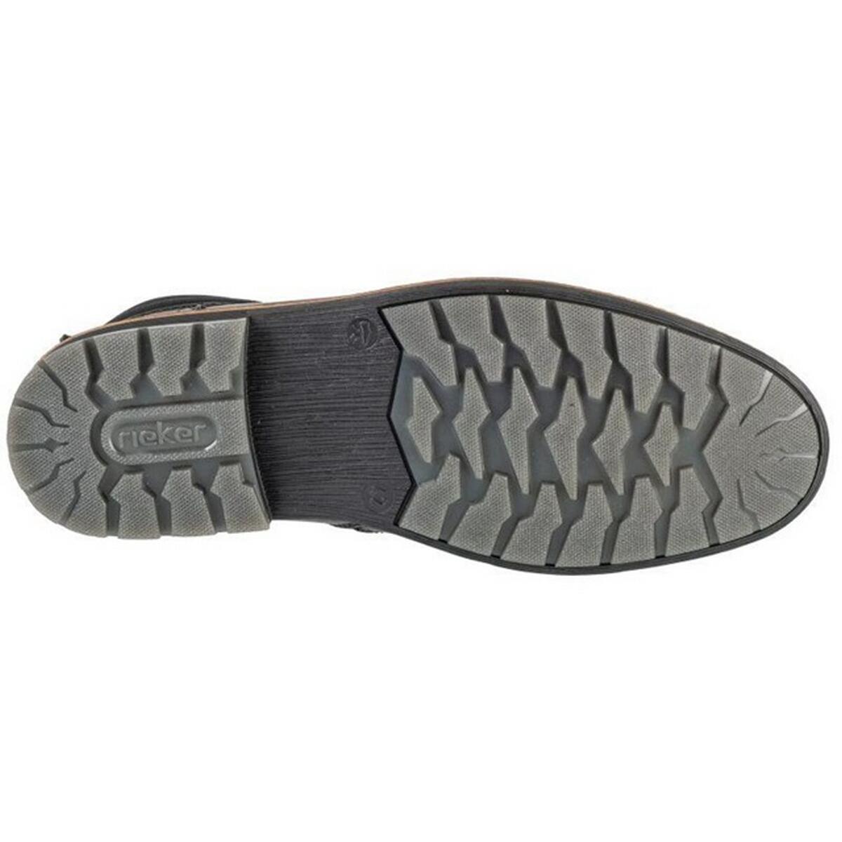 Męskie Skórzane Buty Do Kostki Z Logo 4/4