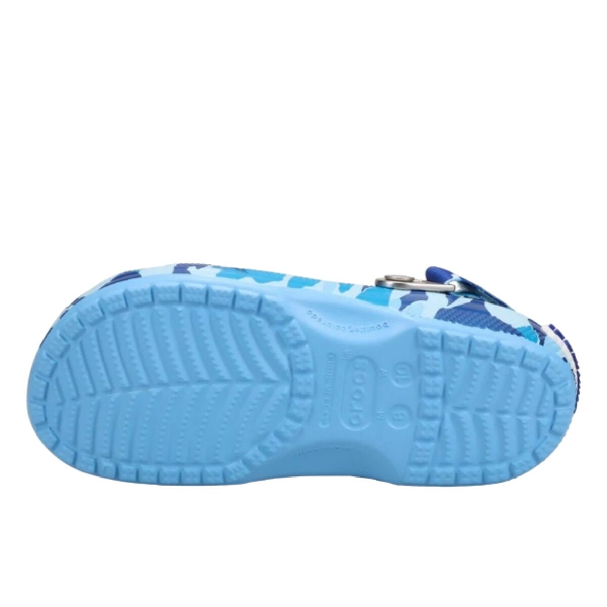 Schuhe  Classic Clog A Bathing Ape ABC Camo Blue 4/4