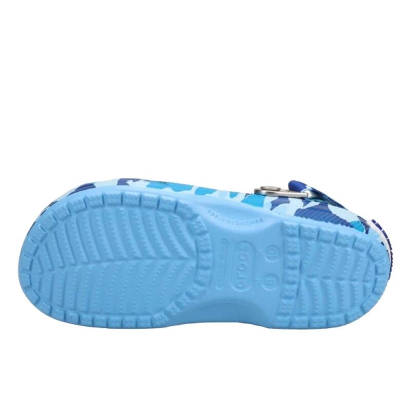 Classic Clog A Bathing Ape ABC Camo Blue