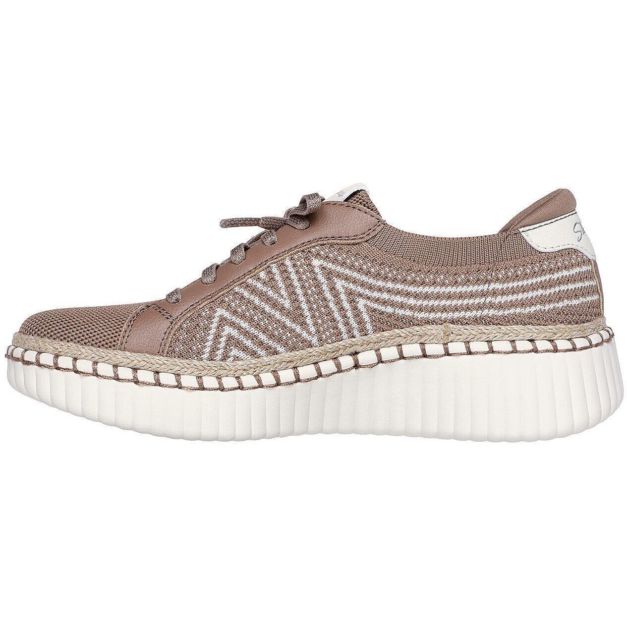 Turnschuhe Skechers Wilshire Blvd - Bellevue, Braun, Damen 3/5