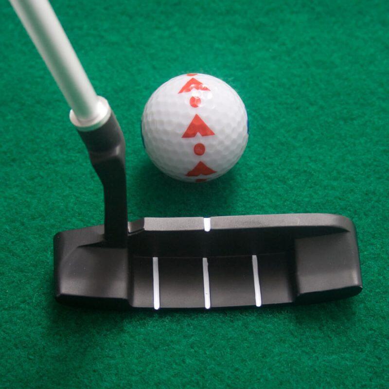 PGA TOUR 6ft Putting Mat with Collapsible Putter 4/5