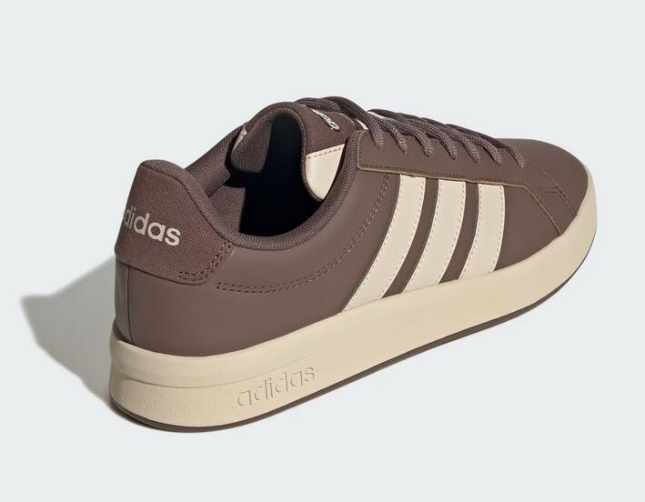 Scarpe uomo adidas grand court base 3.0 - marrone 6/7