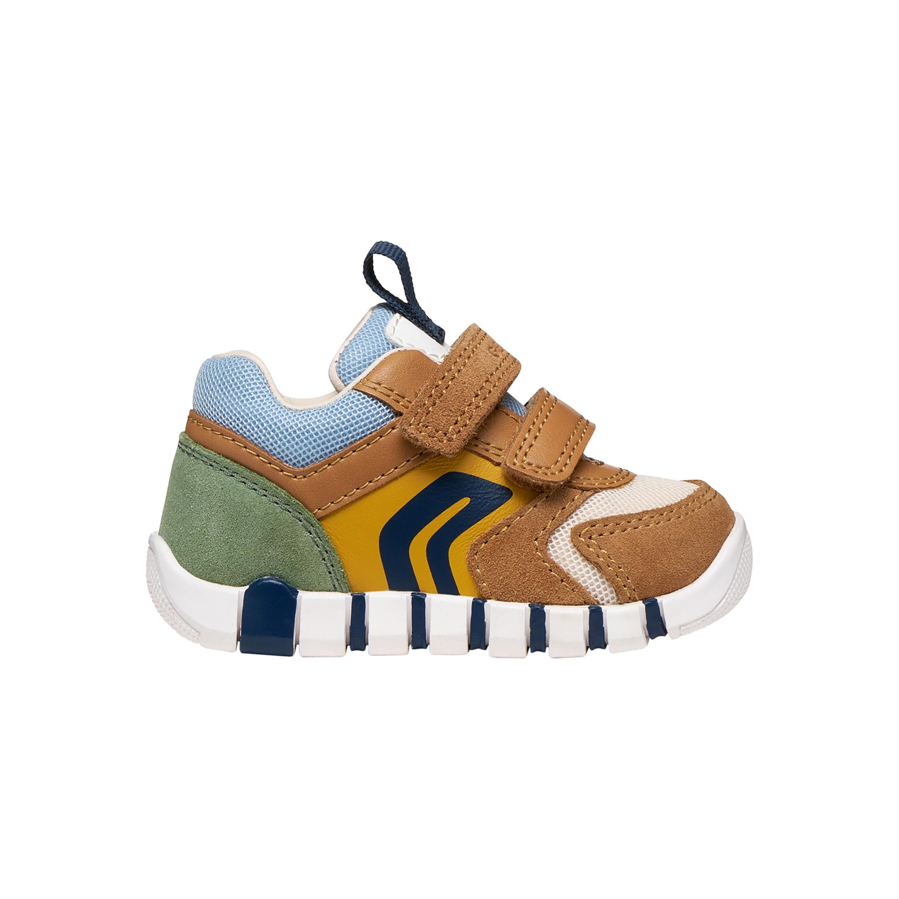 Basket Enfant Cuir Geox Lupidoo B.D Suede Mesh 2/5