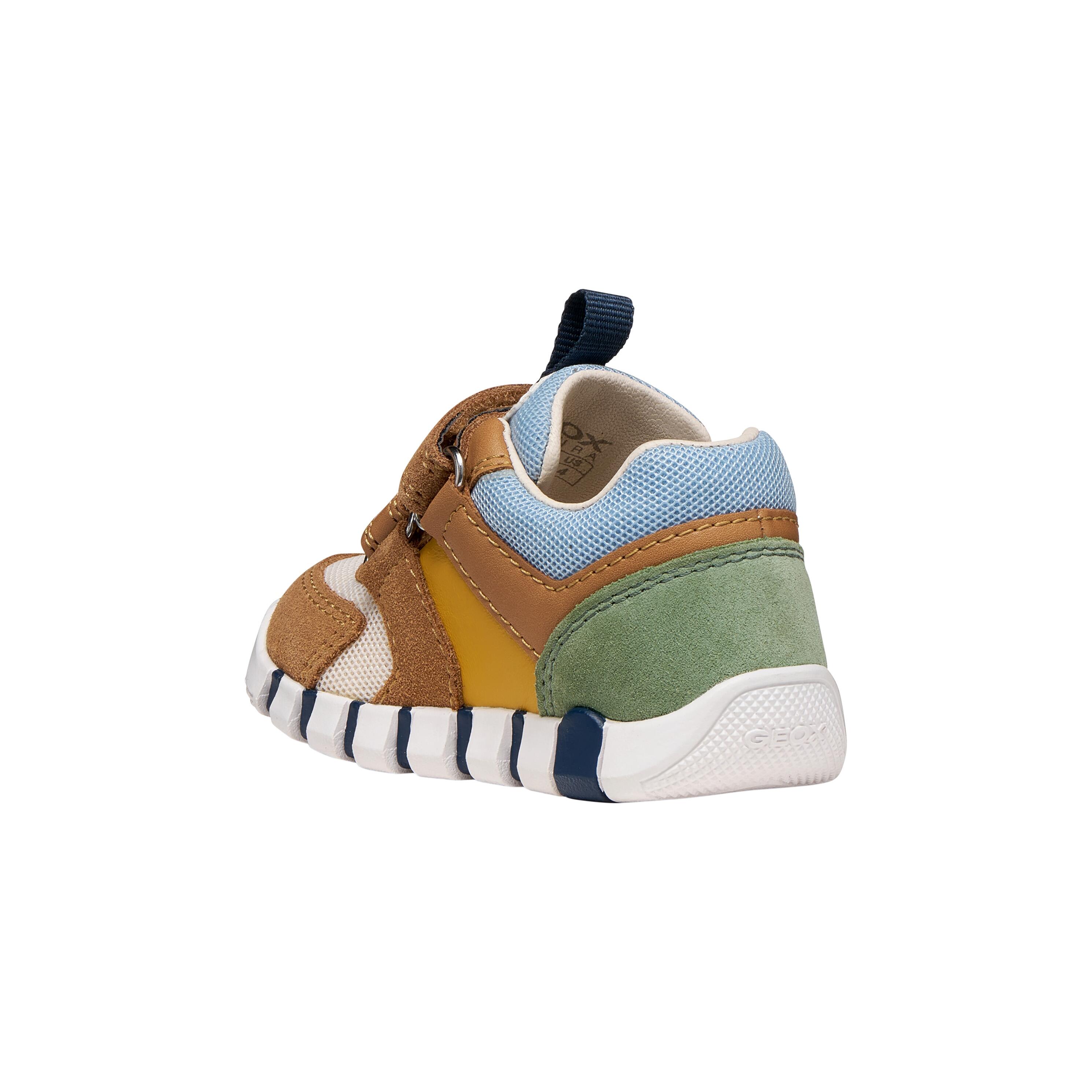 Basket Enfant Cuir Geox Lupidoo B.D Suede Mesh 5/5