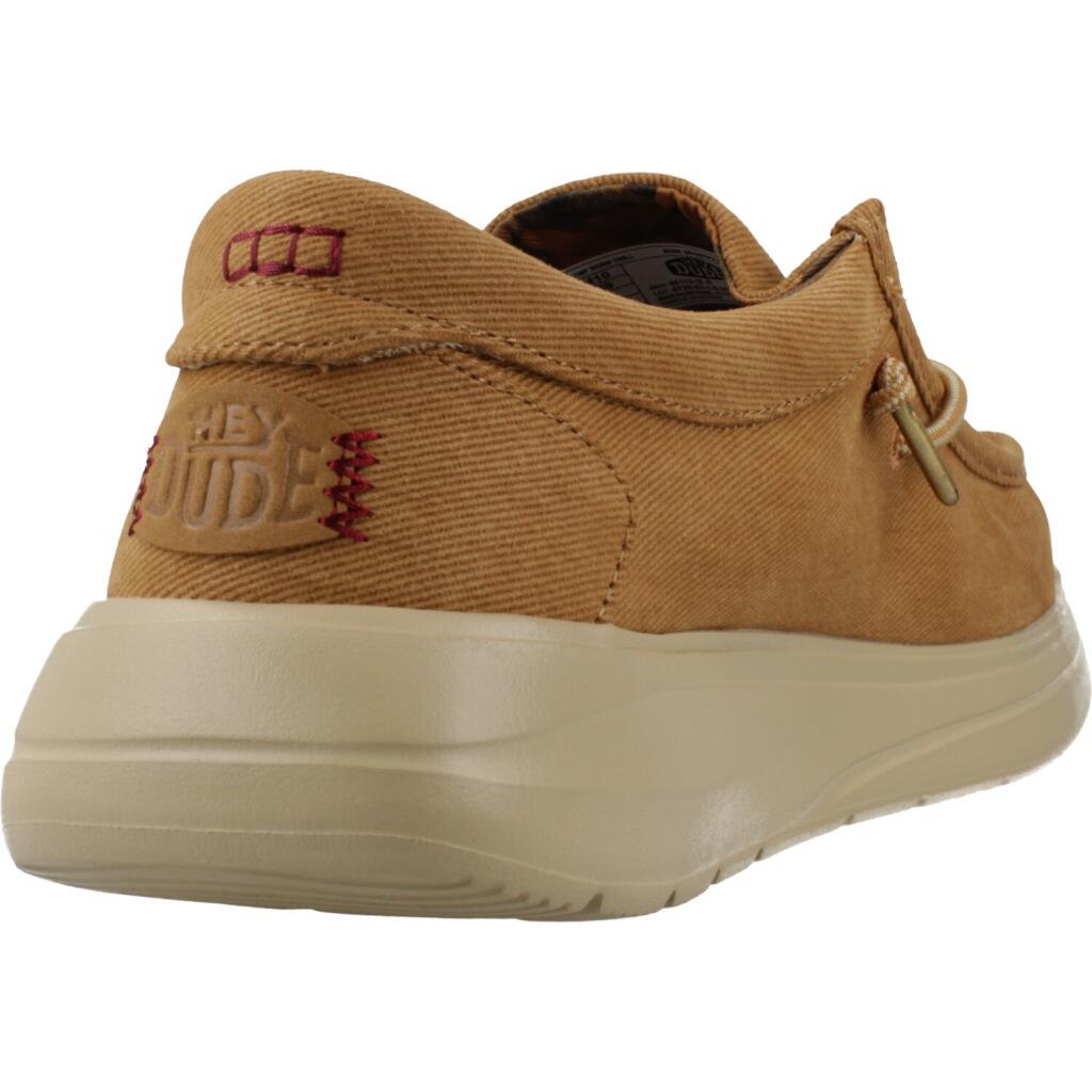 Buty HEY DUDE WALLY COMF WORN TWILL Brązowy 3/5