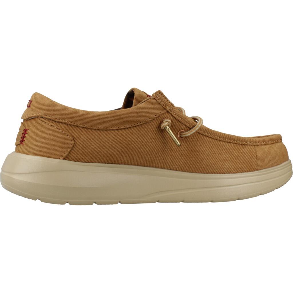 Buty HEY DUDE WALLY COMF WORN TWILL Brązowy 4/5