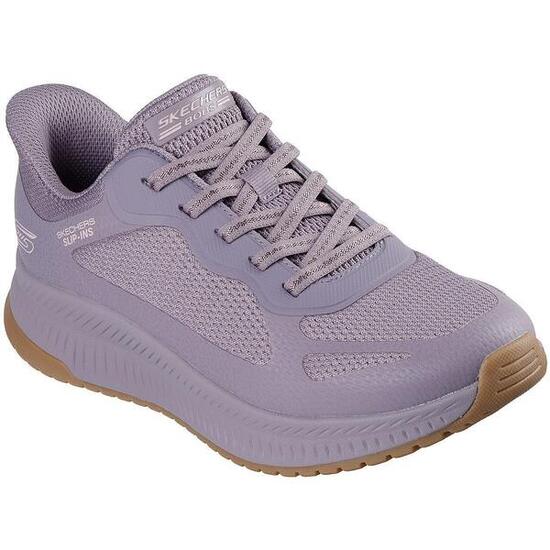Zapatillas Skechers Bobs Squad 4 - Stapl, Púrpura, Mujer