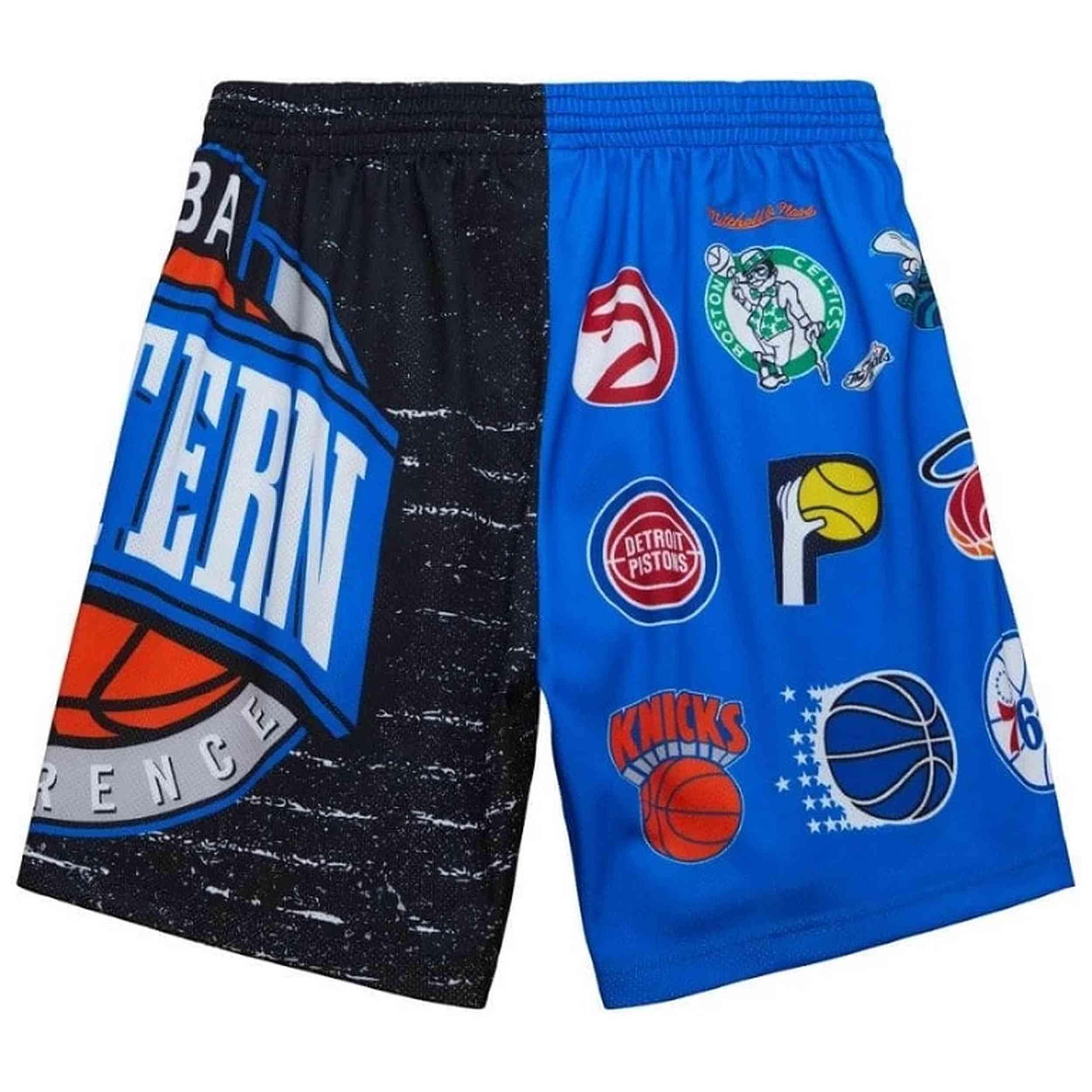 Pantalon corto Mitchell & ness modelo PSHR4984-ASEYYPPPMTWH para hombre 2/4