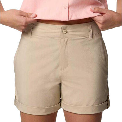 Dames/silver ridge utility shorts (zwart)