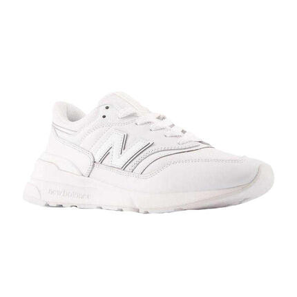 Zapato de Cuero 997 Deportivo para Adultos Unisex Blanco