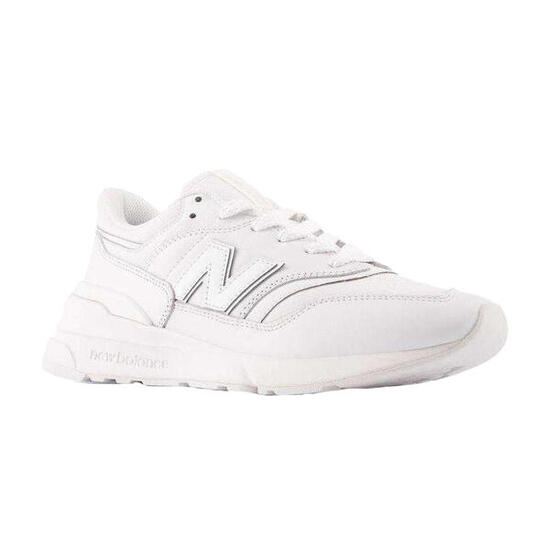 Zapato de Cuero 997 Deportivo para Adultos Unisex Blanco