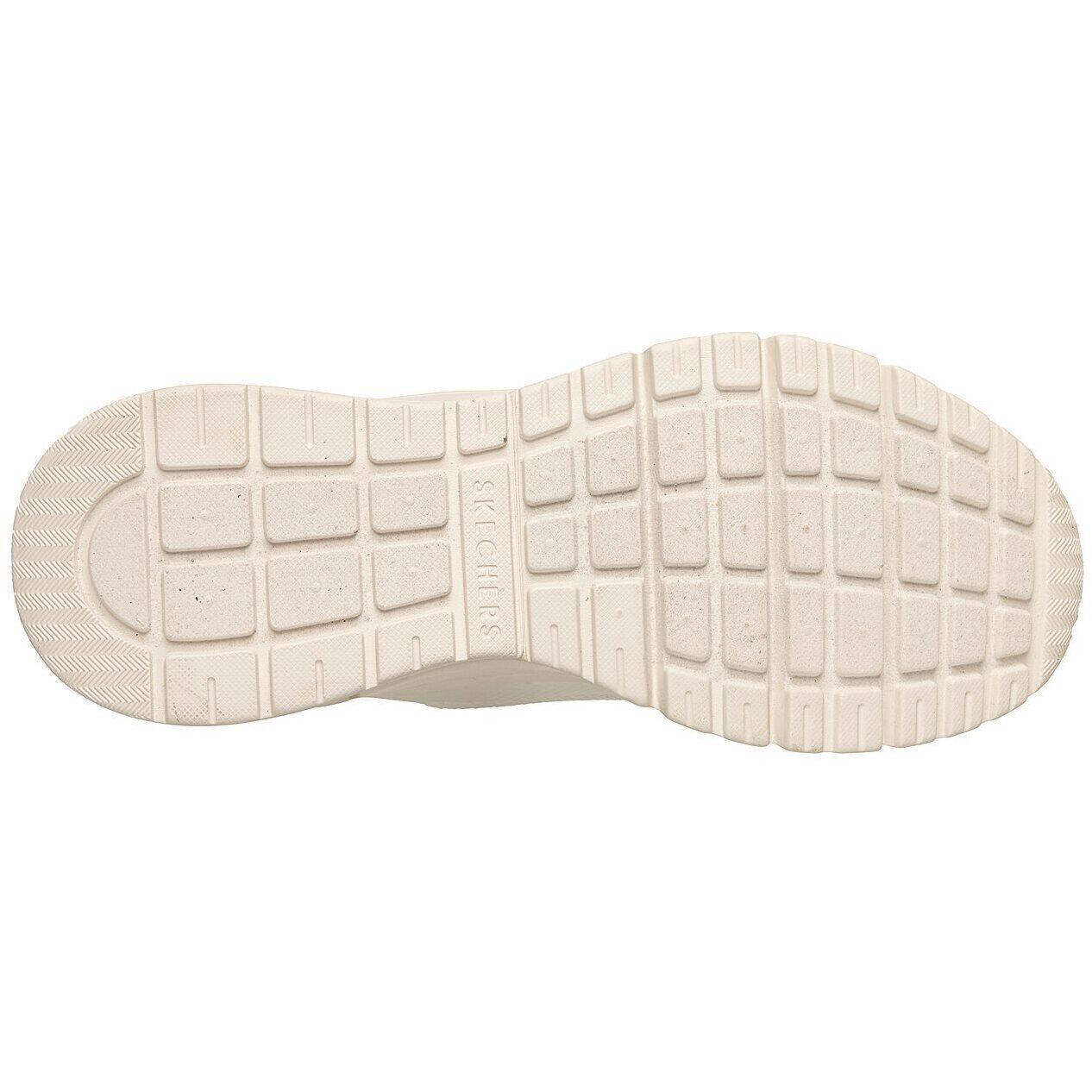 Baskets Skechers Uno Flex - Step N Knit, Blanc, Hommes 4/5