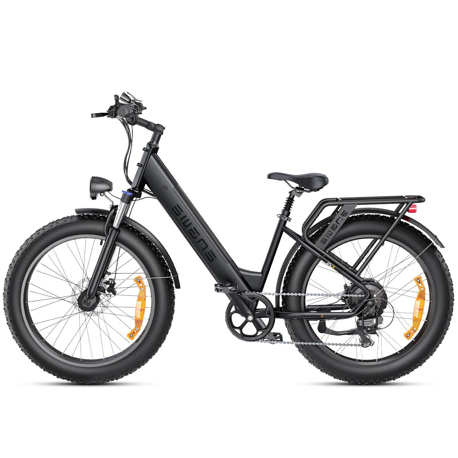 E26 ST Volwassen elektrische fiets 250W, 48V 16Ah, 26" brede band 3/7