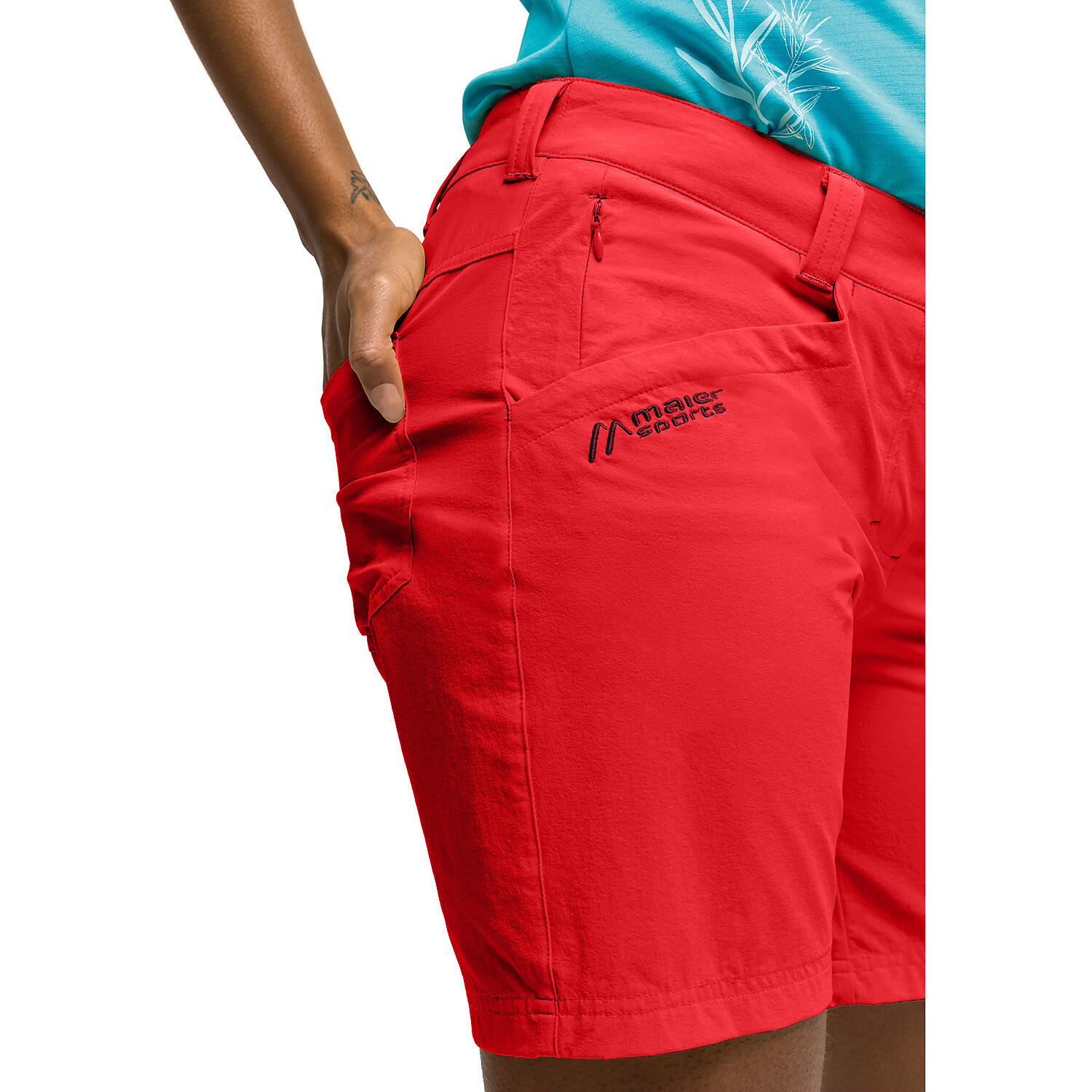 Pantalón corto de senderismo mujer Maier Sports Lulaka 3/3