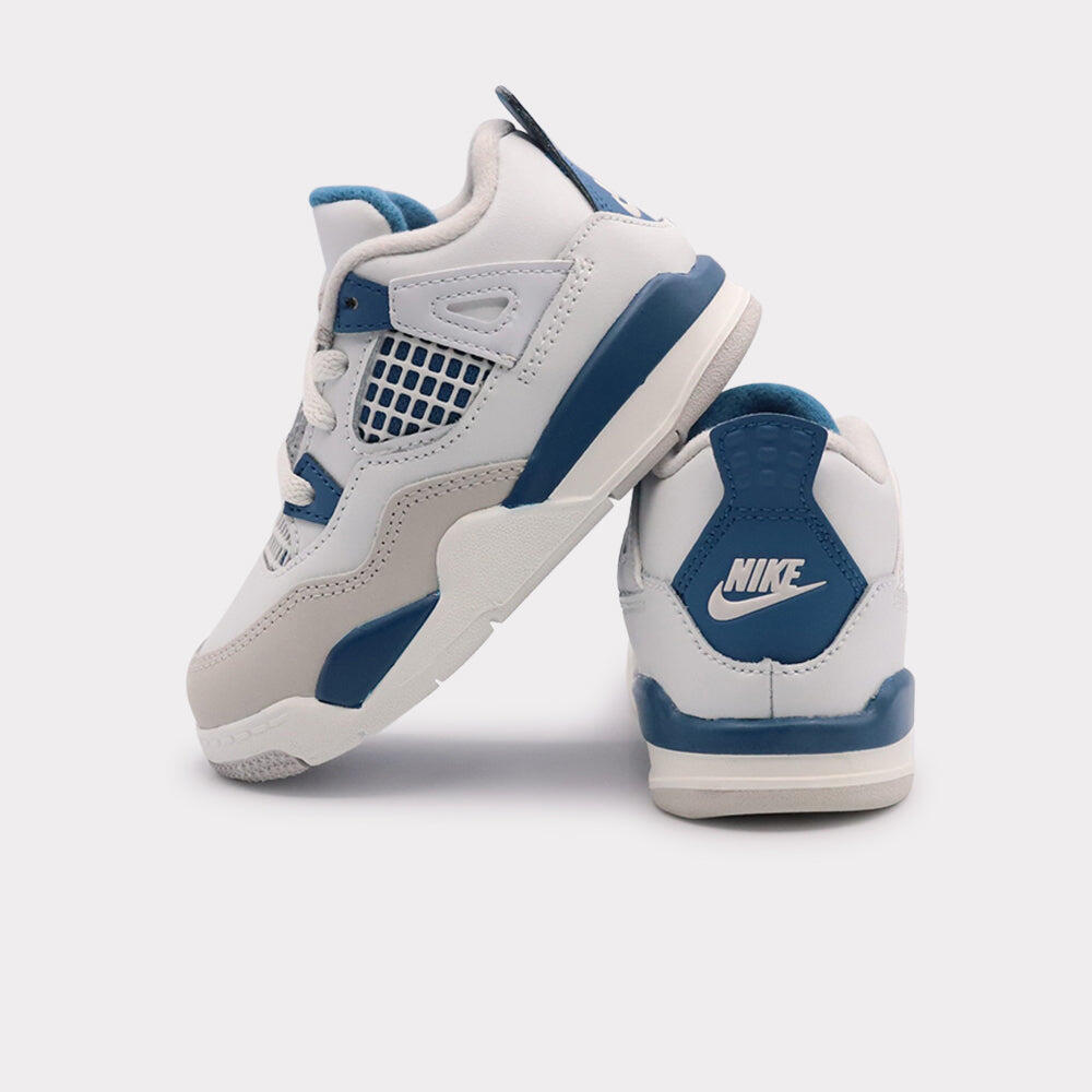 Nike Air Jordan 4  - Military Blue (TD) 3/4