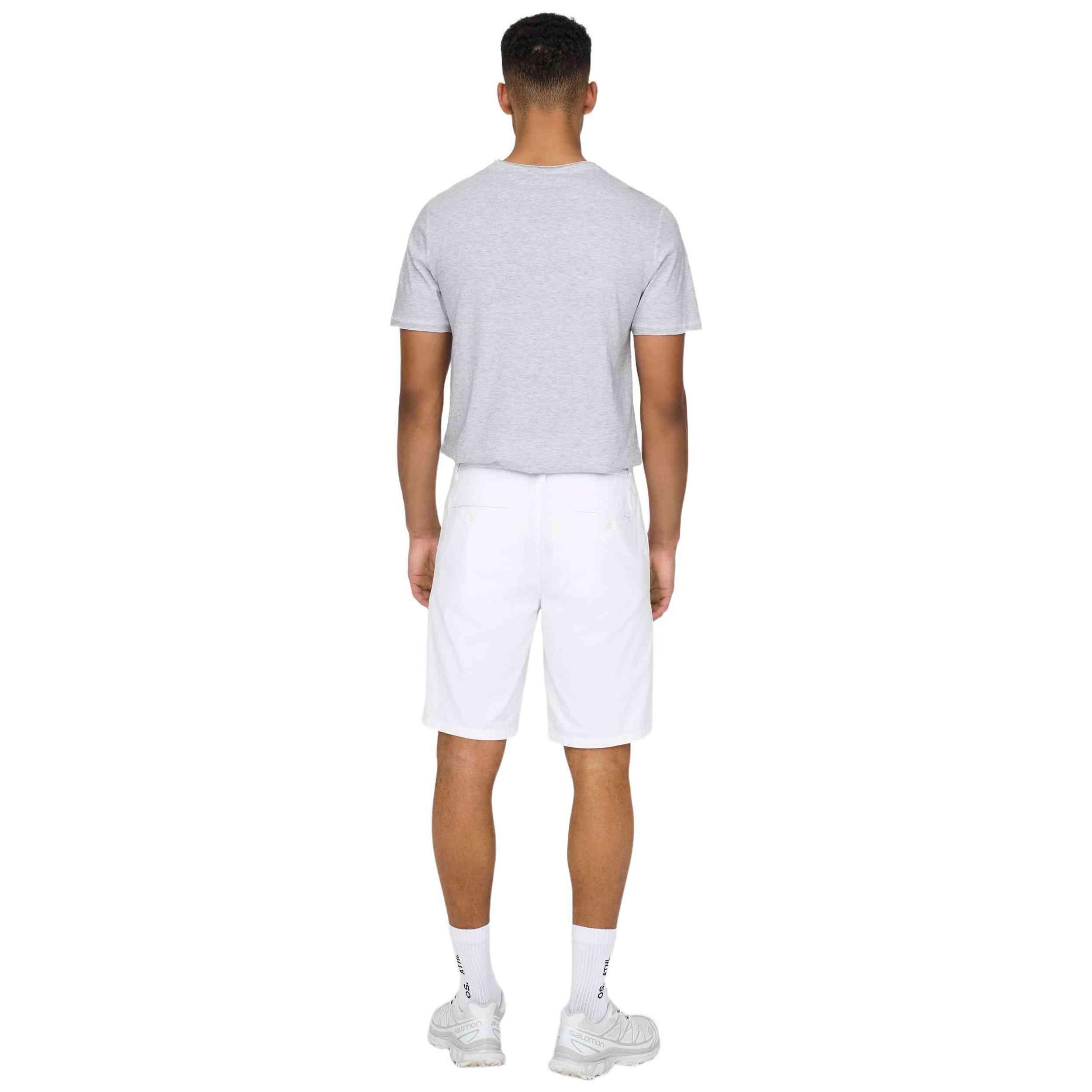 Pantalon corto Only & sons modelo 22024940-WHITE para hombre 5/5