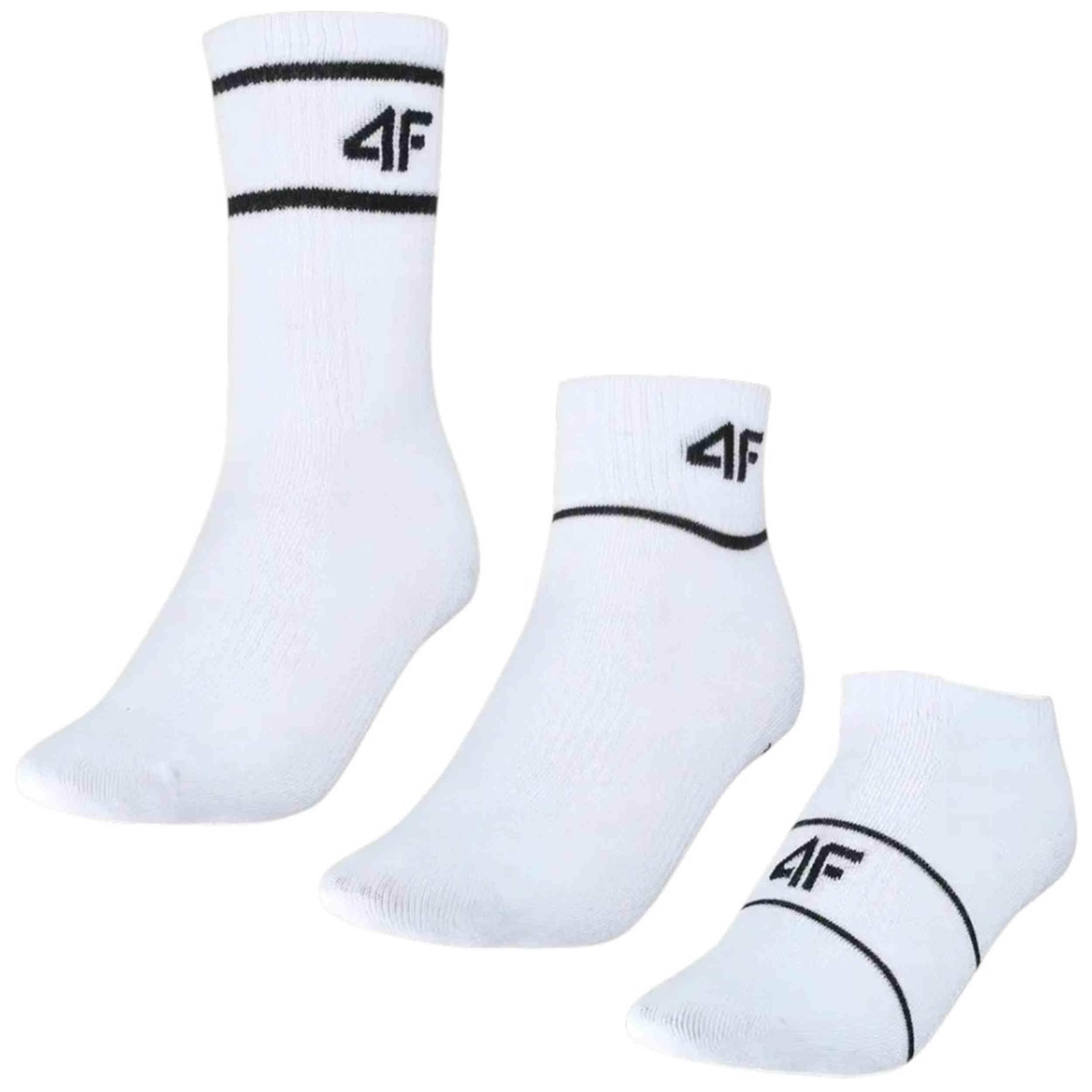 Calzini 4f modello 4FWMM00USOCU449-10S per unisex 1/3