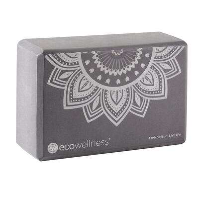 Mandala Blocco Yoga Ecowellness Grigio