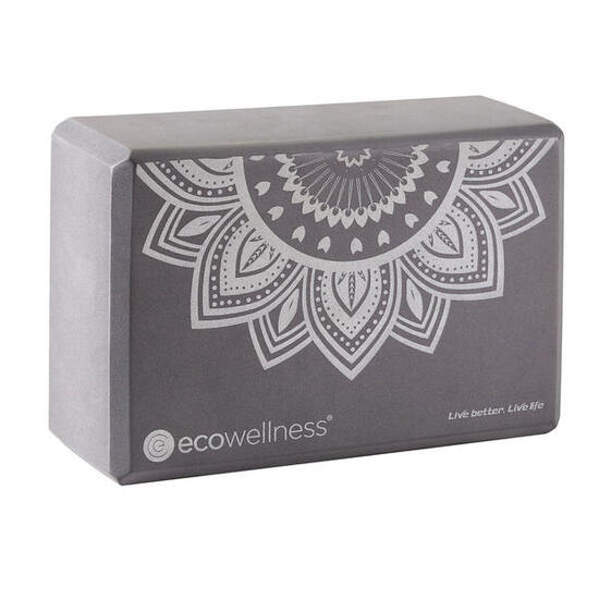 Mandala Blocco Yoga Ecowellness Grigio