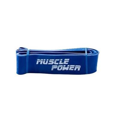 Muscle power power band blauw extra heavy