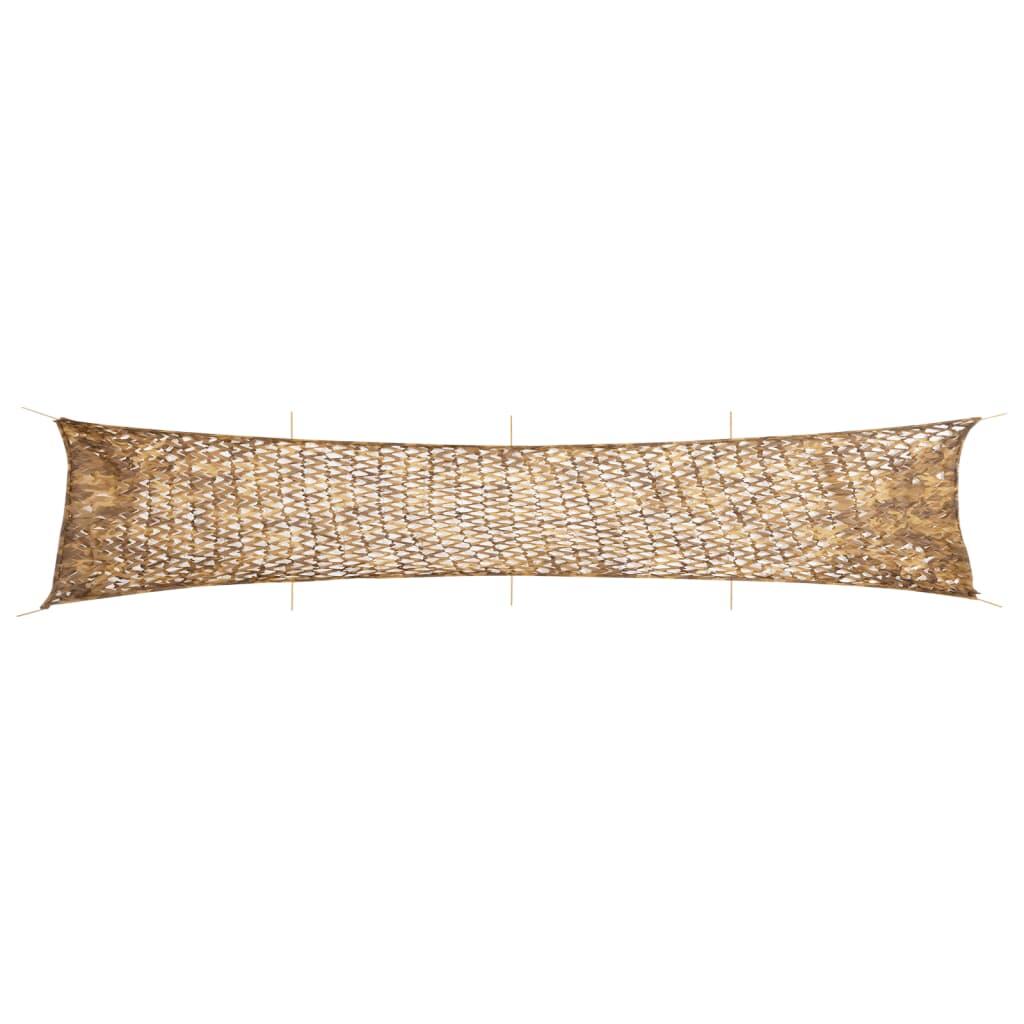 Filet de camouflage VidaXL 844x142 cm couleur sable 1/1