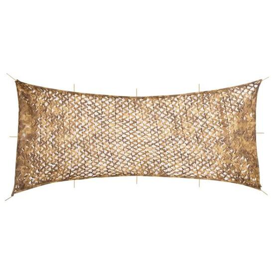 Filet de camouflage VidaXL avec sac 844x429 cm couleur sable