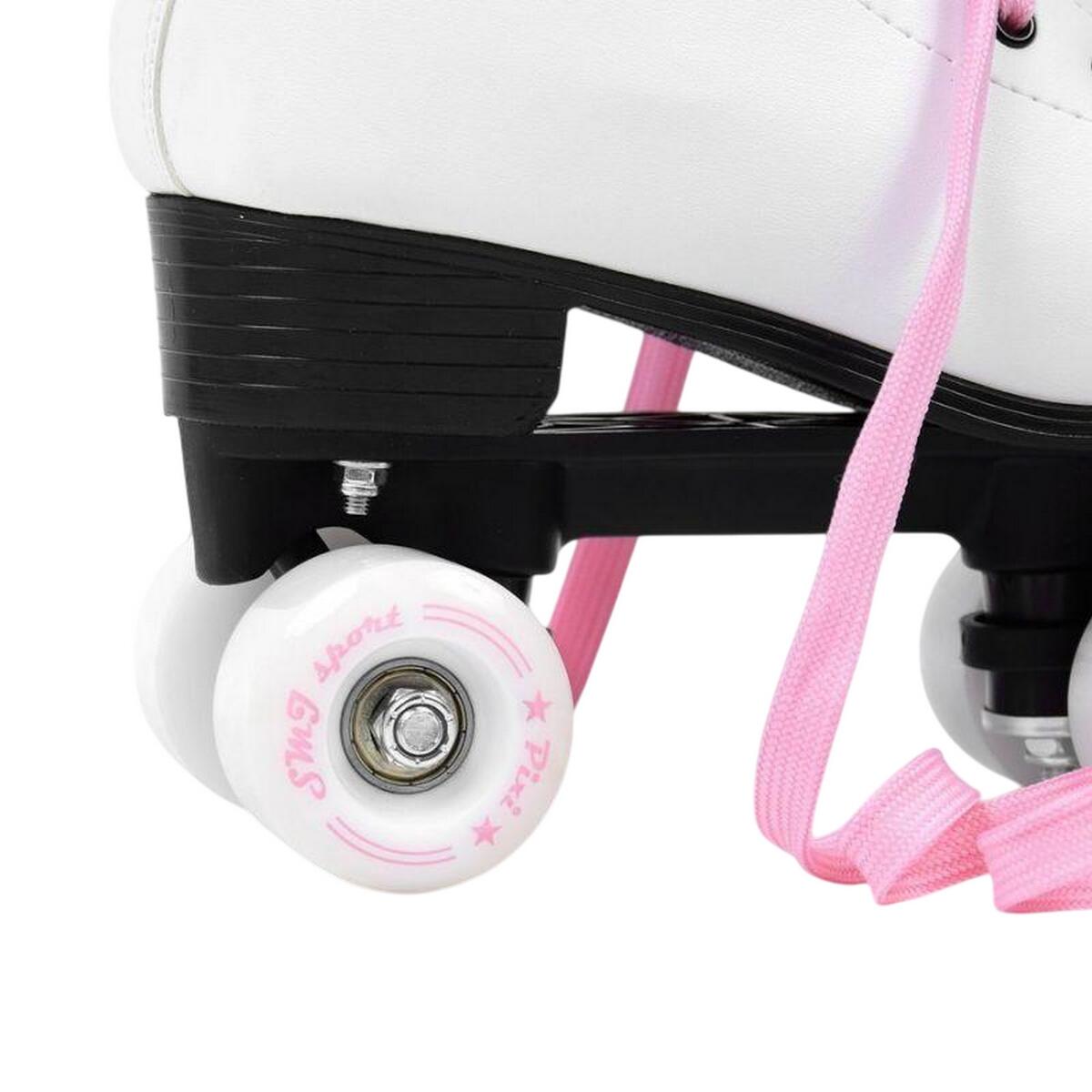 Patins À Roulettes Alignées PIXI Femme (Blanc) 3/4