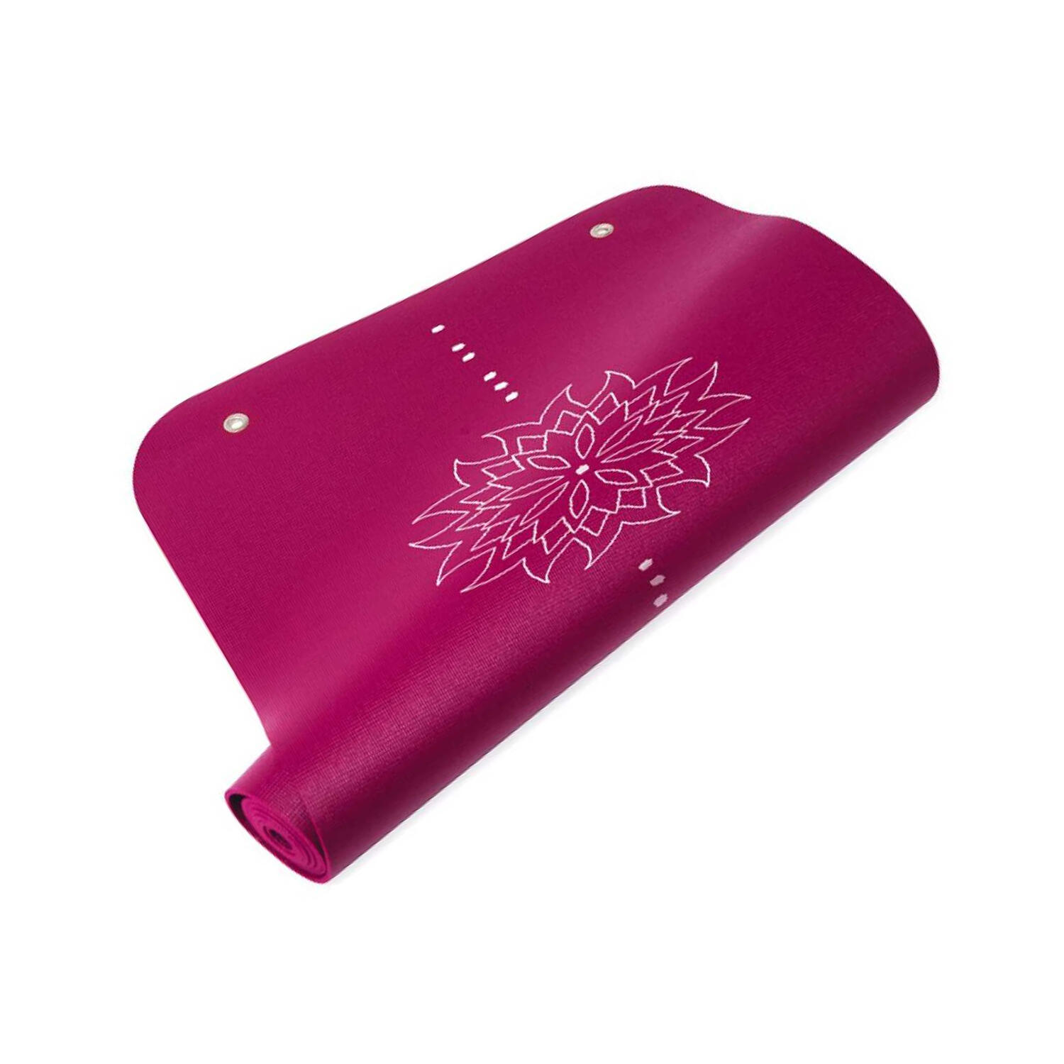 Tapis De Yoga Motif/style Imprimé BASIS (Violet Clair) Taille unique 2/2