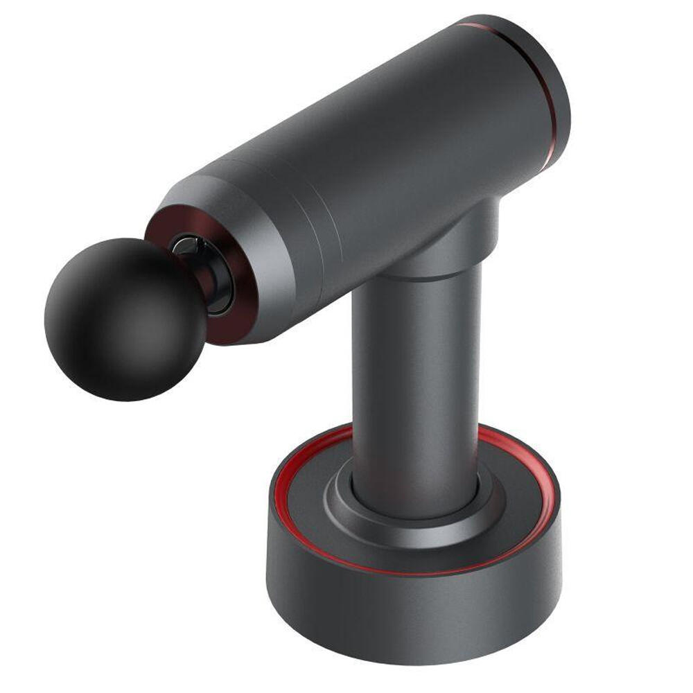 Power Quattro Handheld Body Massager (Black) One Size