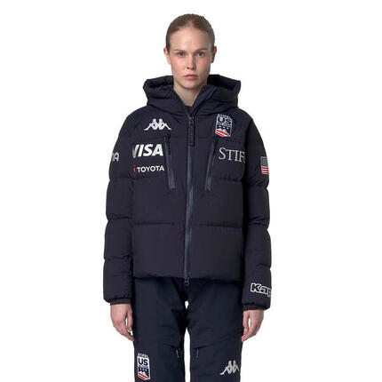 Veste à capuche 6Cento 668C femme US SKI TEAM