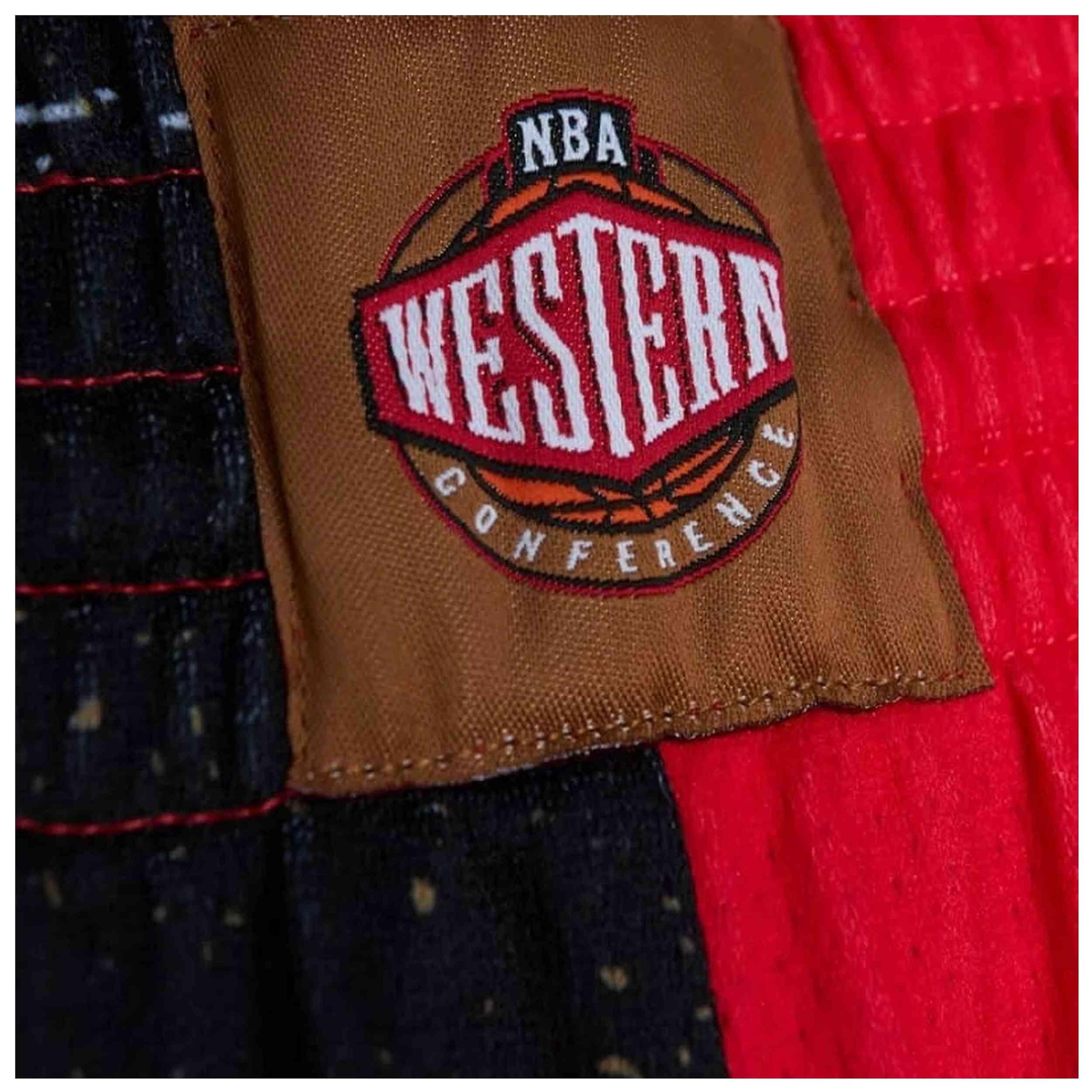 Pantalon corto Mitchell & ness modelo PSHR4984-ASWYYPPPMTWH para hombre 4/4