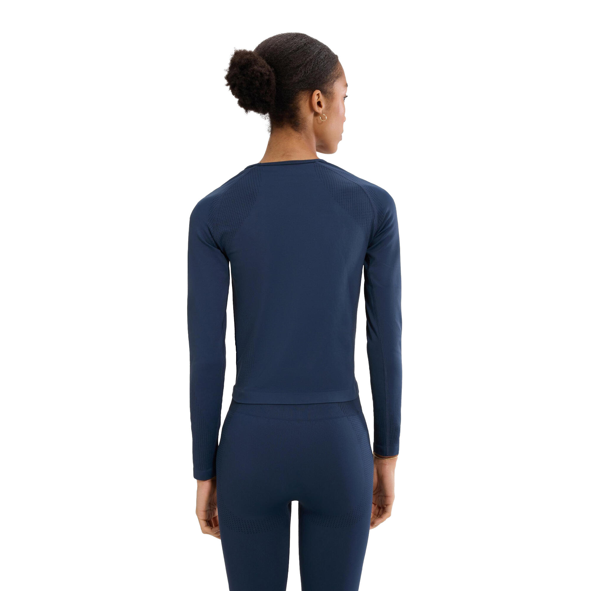 Tshirt Manches Longues D´IRENE Femme (Bleu Marine) 2/4